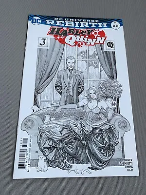 Harley Quinn #11 - Frank Cho Sketch Variant Rebirth DC Comics 2016 B40 • $9.99