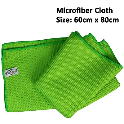 Cleaning Cloth Towel Microfibre Wash Car Auto Home Kitchen Lint Free Soft XL • £2.49