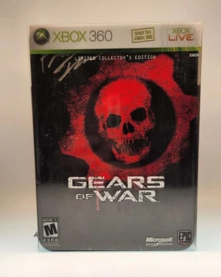 $35 • Buy Gears Of War Limited Collectors Edition Steelbook Xbox 360  W/ Slipcover +Signed