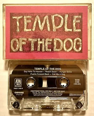 Temple Of The Dog Cassette Rare Promo Vintage 1991 75021 7463 4 A&m Records • $74.99