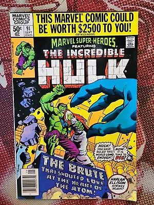 Marvel Super-Heroes #91B Vol. 1**Newsstand** • $5