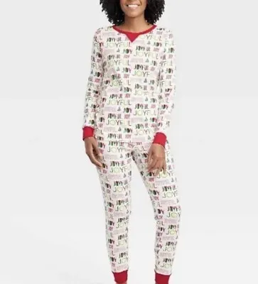 Women's Holiday Joyful Print Matching Family Pajama Set Wondershop At Target 4X • $19