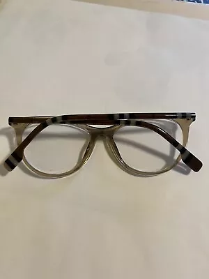 BURBERRY BE2325 Aiden Italy Demo Cat Eye Ladies Eyeglasses Brown No Case • $75