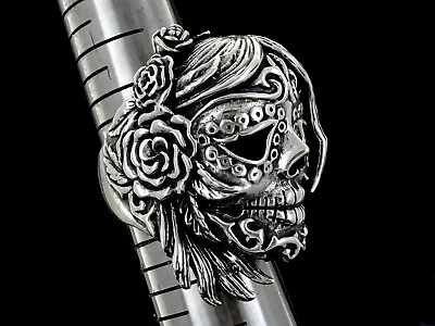 Skull Ring Mexican Day Of The Dead Día De Muertos Mexico Celebration 50% Off • $22