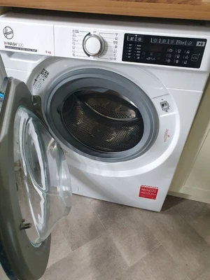 £50 • Buy Hoover H-wash 500 HWB49AMC White Smart Washing Machine Energy Rating A
