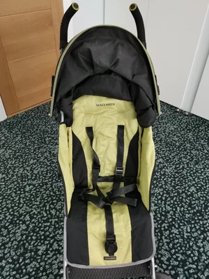 £120 • Buy Maclaren Quest Black-Gold-Olive Stroller, Used Only A Few Times On Holidays