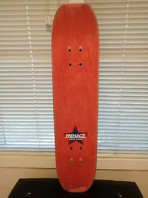 1995 Menace Skateboard Co - Fabian Alomar Pro Deck -  Flag 18  Model - Indy 126s • $75