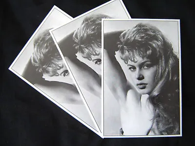 Three Brigitte Bardot Postcards !!! • £0.99