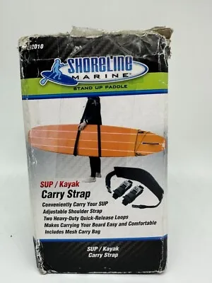 Shoreline Marine SUP Kayak Carry Strap Adjustable W/Mesh Carry Bag - NEVER USED • $14.99