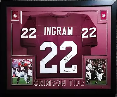 Mark Ingram #22 Autographed Framed First Alabama Heisman Crimson Tide Jersey PSA • $599.99