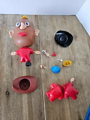 Vintage 1950s Mr. Potato Head Plastic Parts Pieces Lot • $20