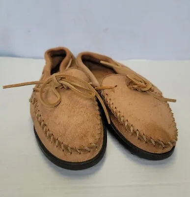 Minnetonka Moccasins Loafer Kilty Softsole Womens Shoe Sz 10 1491 • $20