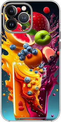 Fruit Splash Orange Apple Grapes Life Case Cover Silicone / Shockproof / MagSafe • $29.95