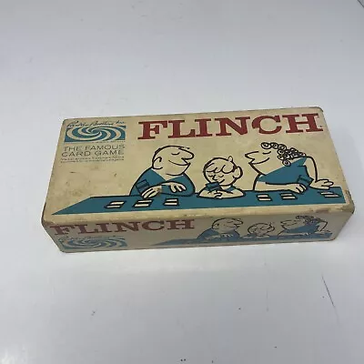 Vintage Parker Brothers Flinch Card Game - 1963 The Famous Card Game • $17.99