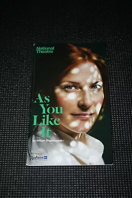 As You Like It - 2015 National Theatre Programme - Mark Benton Joe Bannister • £2.80