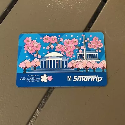 Limited Edition 2024 Cherry Blossom Washington DC Smartrip Metro Card • $11.50