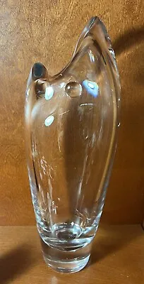 Vintage 1958 Kosta LH 1304 Vicke Lindestrand Glass Fish Vase Swedish Mid-Century • $111.99