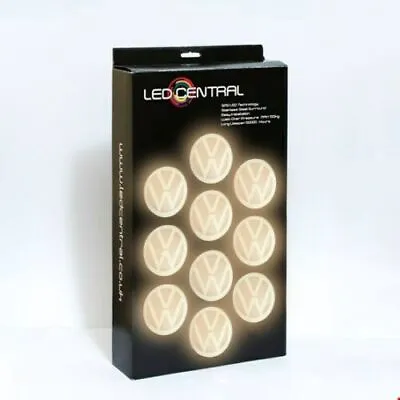 10x80mm VW Caddy-Transporter T4/T5/T6 Warm White Interior LED Spot Light Kit. • £4.99