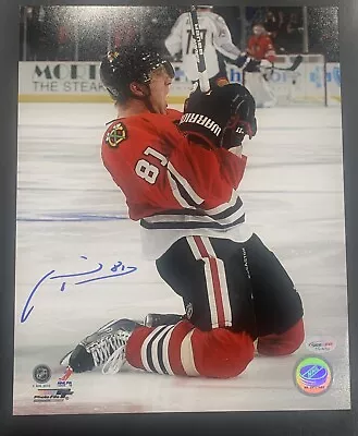 Marian Hossa Chicago Blackhawks Signed 8x10 Photo AUTHENTIC With Sideline COA • $34.99