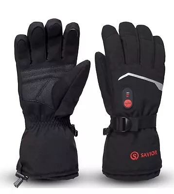 $62.99 • Buy 🔥Savior Heat Thin Heated Small Gloves Motorcycle Rechargeable Battery Liners