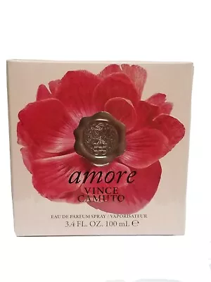 VINCE CAMUTO AMORE By VINCE CAMUTO PERFUME SPRAY 3.4 OZ 100 ML NEW IN SEALED BOX • $47