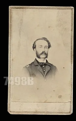 Civil War Soldier William Addison Smiley Co D. 12th Virginia CDV Photo 1860s • $425