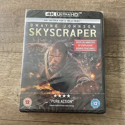 Skyscraper  NEW SEALED 4K UHD  BLU RAY • £7.99