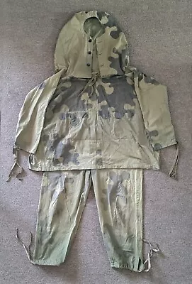 RARE WWII Original Soviet Amoeba 91/30 Mosin Nagant Sniper Camouflage Suit • $1695