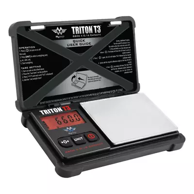 My Weigh Triton T3 660g X 0.1g Digital Scale W/ Rubber Case • $21.89