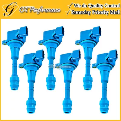 Performance Ignition Coil 6PCS For I35 QX4/ Altima Maxima Murano Quest Xterra V6 • $94.99