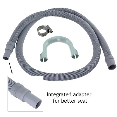 Extension Water Pipe Outlet Drain Hose  For Fagor Washing Machine 1.5M Kit • £8.59