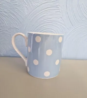 £6.25 • Buy Small Cath Kidston Light Blue Spot Spotty Mug By Churchill