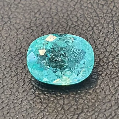 Natural Neon Blue Paraiba Tourmaline 1.21 Ct 7.8 X 5.9 Mm Oval From Mozambique • $2270