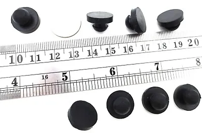 1/4  Grommet Bumper Rubber Stem Grip Pad Fits 1/4  Hole 1/8  Panel 9/16  OD Pad • $8.67