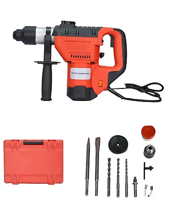 Rotary Hammer 1-1/2  SDS Plus Rotary Hammer Drilling Drill 3 Functions With Case • $68.99