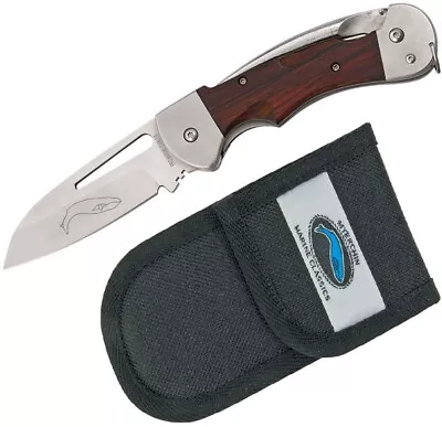 Myerchin Generation 2 Captain Folding Knife 2.8  Stainless Blade Hardwood Handle • $80.09
