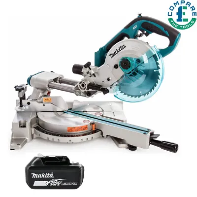 Makita DLS713NZ 18V LXT Slide Compound Mitre Saw 190mm With 1 X 5.0Ah Battery • £689.98