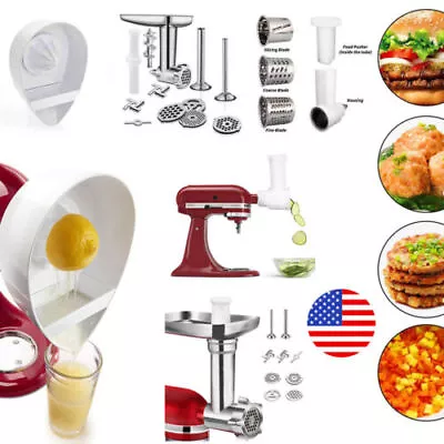 Fruit Juice Vegetables Slicer Meat Grinder Attachment For Kitchenaid Stand Mixer • $81.99