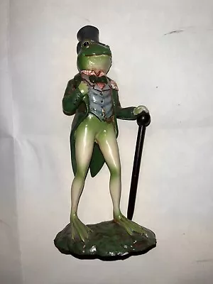 Midwest Of Cannon Falls Victorian Frog In Top HatFigurine 5 1/2” • $24.95