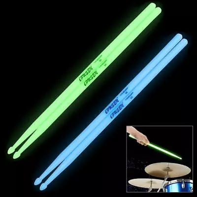 5A Drum Stick Glow In The Dark Stage Performance Luminous Drumstick Random Color • $19.86