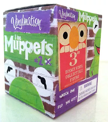 Disney Vinylmation 3  Muppets Series 2 Sealed Box Blind Chaser? 2011 Toy Figure • $26.39