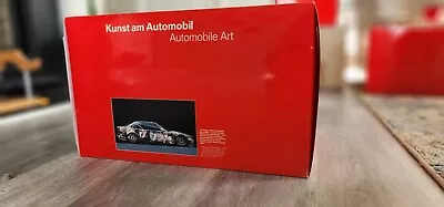 Rare Unopened 1/18 Bmw Art Car: Bmw E36 M3 Gtr Sandro Chia 1992 Museum Edition  • $1200