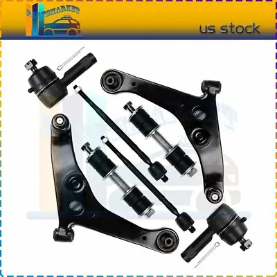 For 2002-2006 Mitsubishi Lancer 8PCS Lower Control Arms Tie Rods Sway Bar Kit • $75.18