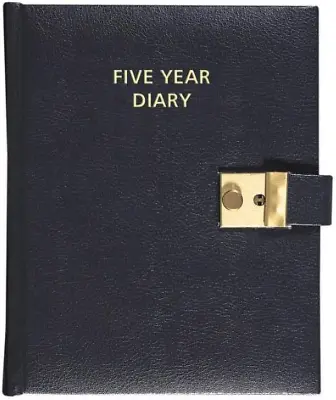 Collins Five Year Diary - Black • £19.98