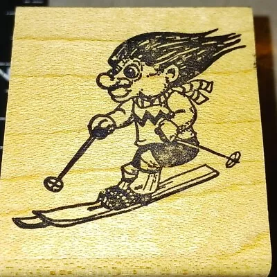 Troll Skiing Hampton ArtB31 • $35