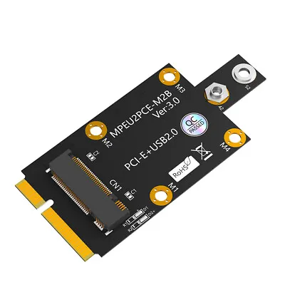 NGFF M.2 Key B To Mini PCI-E Adapter Converter With Dual NANO SIM Card Slot AO • $10.82