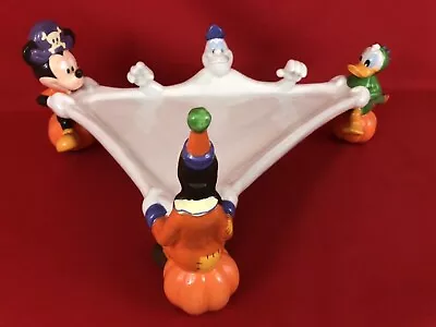 Vintage Disney Direct Mickey Mouse Goofy Ghost Halloween Cupcake Cake Tray • $39.99