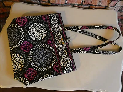 Vera Bradley Retied Pattern  Canterberry Magenta  Tote Bag • $29.99