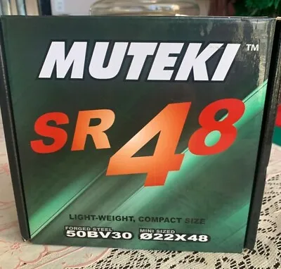 Muteki 32905B SR Series Black 12mm X 1.25mm SR48 Open End Lug Nut Set • $34