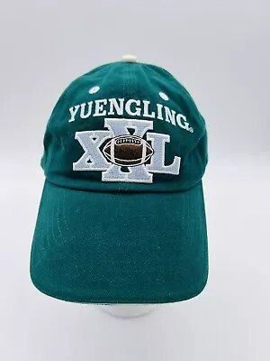 Vintage Yuengling Beer Snapback Hat Super Bowl Xxl Green And White • $9.99